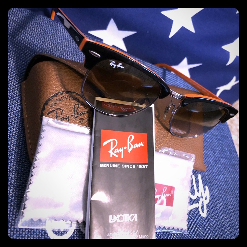 Women’s Ray Ban Clubmaster sunglasses